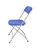 Pack 5 sillas plegables Viveros Azul