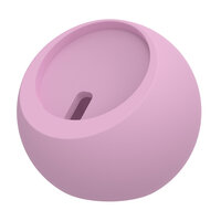 MagSafe Induktiver Ladeständer für iPhone und Apple Watch Ladeständer Choetech Handyhalter Ständer Weiß Rosa