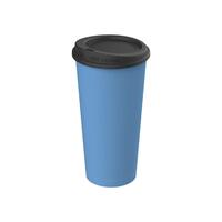 Artikelbild Coffee mug "ToGo", 0.4 l, comfortable blue /black