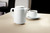 Kaffeekanne Base mit Deckel; 650ml, 10x16 cm (ØxH); weiß; rund; 4 Stk/Pck