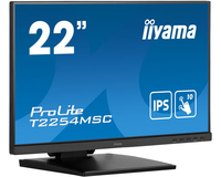 iiyama ProLite T2254MSC-B1AG monitor komputerowy 54,6 cm (21.5") 1920 x 1080 px Full HD LED Ekran dotykowy Czarny