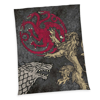 HERDING Game of Thrones plaid 150 x 200 cm Polyester Multicolore