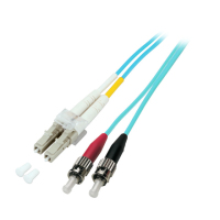 EFB Elektronik O0313.0,5 InfiniBand/fibre optic cable 0,5 m LC ST OM3 Turkoois