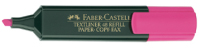 Faber-Castell 154828 evidenziatore 1 pz Punta smussata Rosa