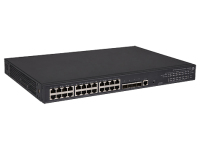 HPE 5130-24G-PoE+-4SFP+ (370W) EI Gestito L3 Gigabit Ethernet (10/100/1000) Supporto Power over Ethernet (PoE) 1U Nero