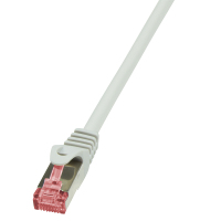 LogiLink 0.5m Cat.6 S/FTP câble de réseau Blanc 0,5 m Cat6 S/FTP (S-STP)