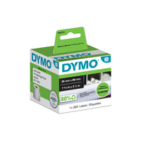 DYMO 1983172 printeretiket Wit Zelfklevend printerlabel
