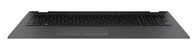 HP 929906-031 laptop reserve-onderdeel Behuizingsvoet + toetsenbord