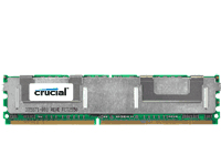Crucial 4GB DDR2-800 PC2-6400 240-pin DIMM FB ECC módulo de memoria 1 x 4 GB 800 MHz