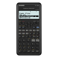 Casio FC-100V-2 calculator Pocket Financiële rekenmachine Zwart