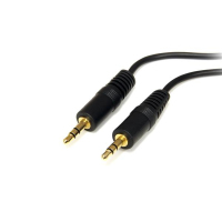 StarTech.com 6ft 3.5mm audio kábel 1,8 M Fekete