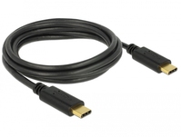 DeLOCK 83324 USB-kabel 2 m USB 2.0 USB C Zwart