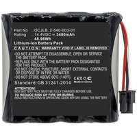 CoreParts MBXSPKR-BA108 reserveonderdeel voor AV-apparatuur Batterij/Accu Draagbare luidspreker