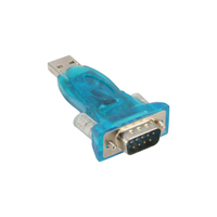 InLine USB zu Seriell Adapter, ST A an 9pol Sub D ST, mit USB Verlängerung 0,8m