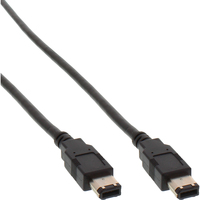InLine FireWire 400 1394 Cable 6 Pin male / male 10m