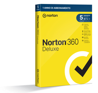 NortonLifeLock Norton 360 Deluxe Sécurité antivirus 1 licence(s) 1 année(s)