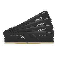 HyperX FURY HX426C16FB3K4/64 moduł pamięci 64 GB 4 x 16 GB DDR4 2666 MHz