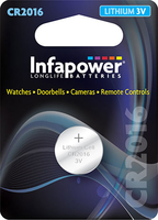 Infapower L904 household battery Single-use battery CR2016 Lithium
