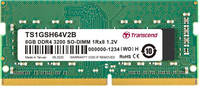 Transcend TS1GSH64V2B3 moduł pamięci 8 GB 1 x 8 GB DDR4 3200 Mhz