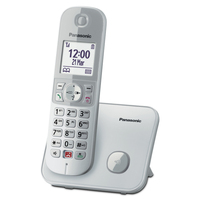 Panasonic KX-TG6851JTS telefono Telefono DECT Identificatore di chiamata Argento