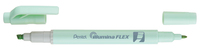 Pentel Illumina Flex marqueur 1 pièce(s) Pointe fine/biseautée Vert clair