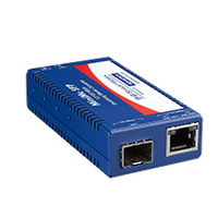 Advantech IMC-350-SFP-PS-A network media converter 100 Mbit/s Blue
