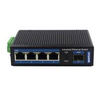 Wantec 3406 Netzwerk-Switch Gigabit Ethernet (10/100/1000) Power over Ethernet (PoE) Schwarz, Blau