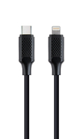 Gembird CC-USB2-CM8PM-1.5M Lightning kábel 1,5 M Fekete