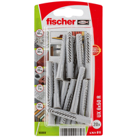 Fischer 90869 screw anchor / wall plug 20 pc(s) Screw & wall plug kit 50 mm