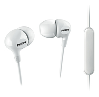 Philips SHE3555WT/00 hoofdtelefoon/headset Bedraad In-ear Oproepen/muziek Wit