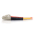 C2G 10m LC/LC LSZH Duplex 50/125 Multimode Fibre Patch Cable InfiniBand/fibre optic cable Oranje