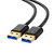 Ugreen 10370 USB Kabel 1 m USB 3.2 Gen 1 (3.1 Gen 1) USB A Schwarz