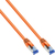 InLine Patch Cable S/FTP PiMF Cat.6A halogen free 500MHz orange 7.5m