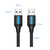 Vention USB 3.0 A Male to A Male Cable 1M Black PVC Type