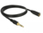 DeLOCK 85576 audio kabel 1 m 3.5mm Zwart