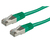 ROLINE 21.15.0333 kabel sieciowy Zielony 1 m Cat5e SF/UTP (S-FTP)
