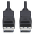 Tripp Lite P580-015-V4 DisplayPort 1.4-Kabel mit Steckverriegelungen, 8K (Stecker/Stecker), Schwarz, 4,57 m