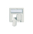 Telegärtner 100020622 veiligheidsplaatje voor stopcontacten Wit