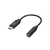 Hama 00200318 câble de téléphone portable Noir USB C 3,5mm