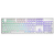 Cooler Master Peripherals SK653 keyboard Bluetooth QWERTZ German Silver, White