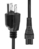 ProXtend PC-BC5-001 câble électrique Noir 1 m Prise d'alimentation type B Coupleur C5