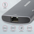Axagon HMC-6M2 notebook dock & poortreplicator USB 3.2 Gen 1 (3.1 Gen 1) Type-C Aluminium