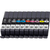 Canon PFI-300 inktcartridge 10 stuk(s) Origineel Zwart, Blauw, Cyaan, Grijs, Magenta, Foto zwart, Foto magenta, Rood, Geel