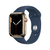 Apple Watch Series 7 OLED 45 mm Cyfrowy 396 x 484 px Ekran dotykowy 4G Złoto Wi-Fi GPS