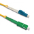 Qoltec 54336 câble de fibre optique 25 m LC SC G.652D Jaune