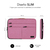 SUBBLIM Funda Air Padding 360 Sleeve 15,6" Pink