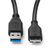Microconnect USB3.0AB05MICRO USB Kabel 0,5 m USB 3.2 Gen 1 (3.1 Gen 1) USB A Micro-USB B Schwarz
