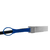 BlueOptics AT-QSFP28-1CU-BL InfiniBand/fibre optic cable 1 m Schwarz, Silber