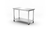 Arbeitstisch mit Regalboden - geschraubt, Tiefe 600 mm, HENDI, Kitchen Line,