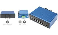 DIGITUS Switch industriel PoE Gigabit Ethernet manageable L2 (11008346)